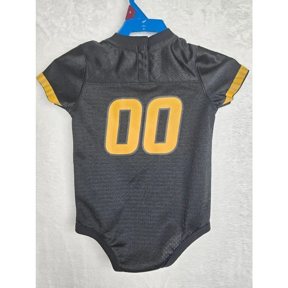 Nike Missouri Tigers Baby Jersey Onesie 18M Black Gold Football NWOT